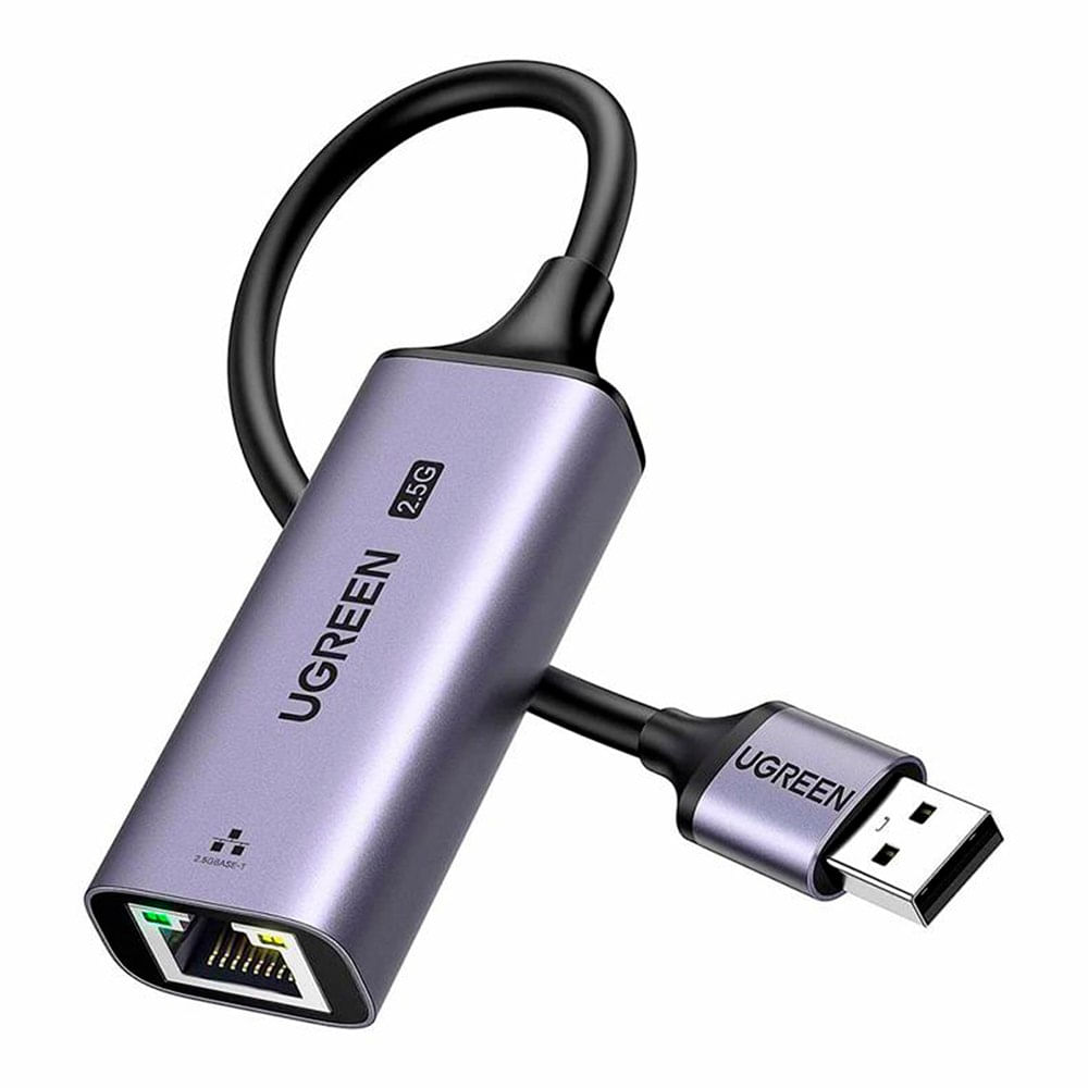 Adaptador de Red USB 3.0 a Ethernet RJ45 Ugreen 2.5G Gigabit