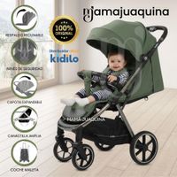 Coche Maleta de Paseo Kidilo SKY DO Edición Exclusiva Green