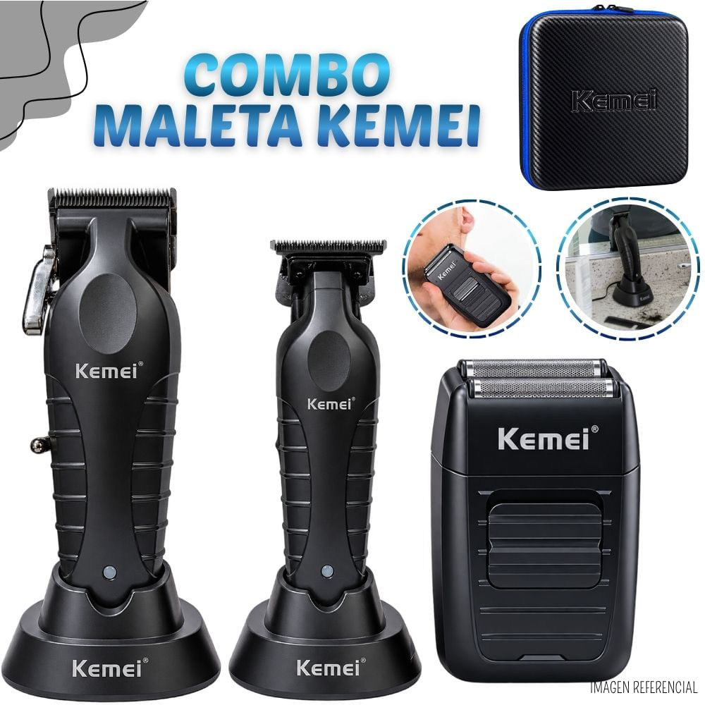 COMBO KEMEI - CLIPPER .TRIMMER. SHAVER KM-S9