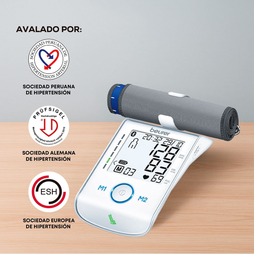 Tensiómetro digital de brazo con bluetooth BM 85