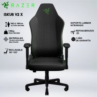 SILLA GAMING RAZER ISKUR V2 X BLACK SOPORTE LUMBAR INTEGRADO RECLINA 152