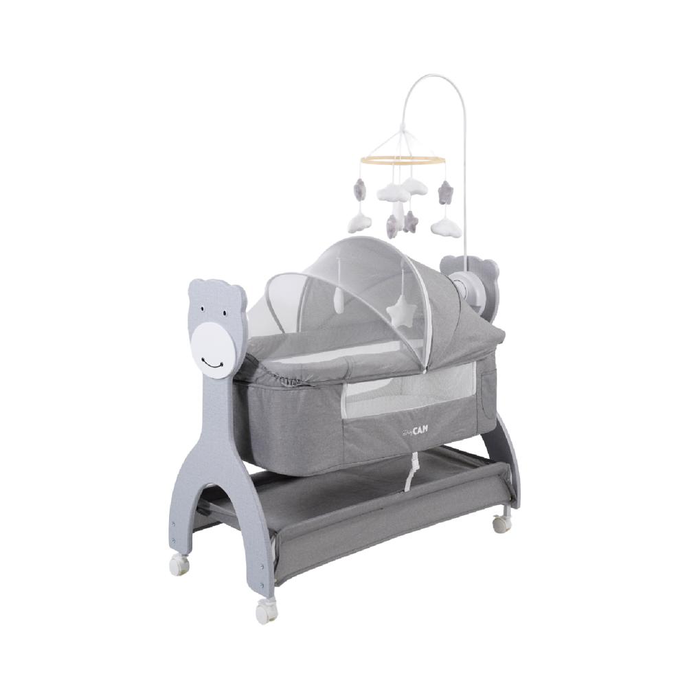 cuna colecho harper baby cam gris