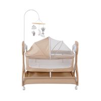 cuna colecho harper baby cam beige