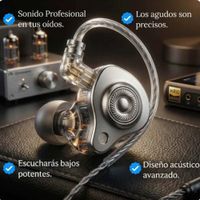 Audífonos Con Micrófono - Hifi Alta Definición ENTRADA JACK 3.5mm - MOD LK-S26