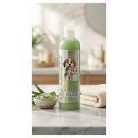 FRUPPY Shampoo 6 en 1 Aloe Hipoalergénico para Perros y Gatos - 450 ml