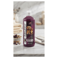 FRUPPY Shampoo 5 en 1 Uva Hipoalergénico para Perros y Gatos - 450 ml