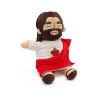 Peluche De Jesus que Respira Con Sonidos Luces y Musica