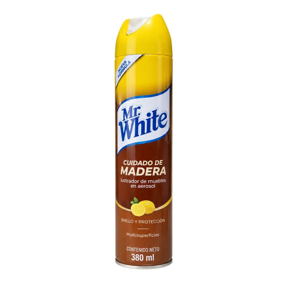 Spray Espuma Limpiador de Madera y Melamina - MR. WHITE