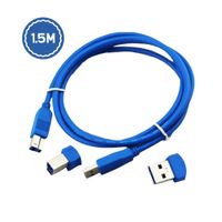 Cable Usb 3.0 Para Impresora, Scaner, Discos Externos
