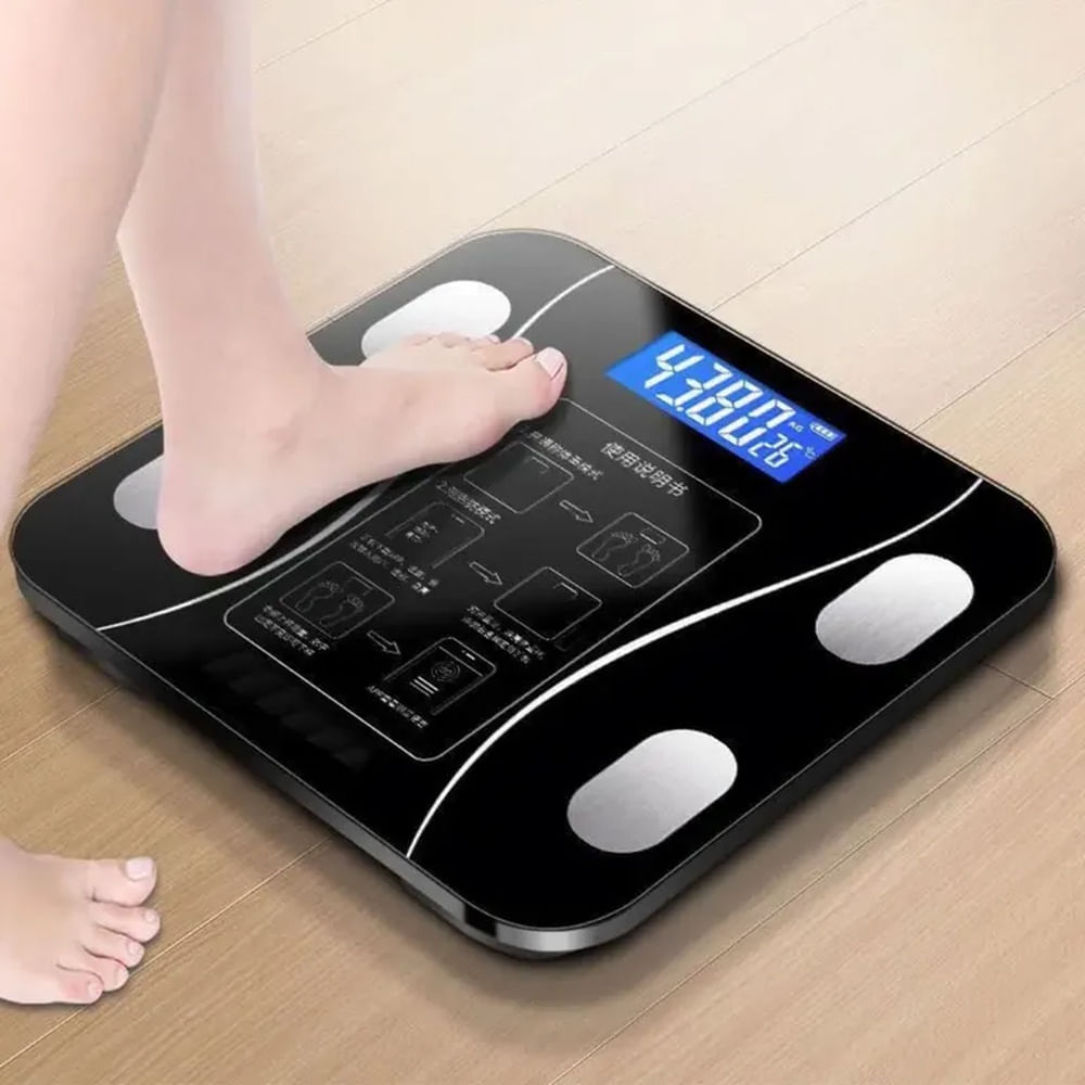 Balanza Digital Bluetooth 180kg Control de Peso Inteligente