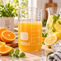 Vaso Medidor de Vidrio Borosilicato 1000 ml