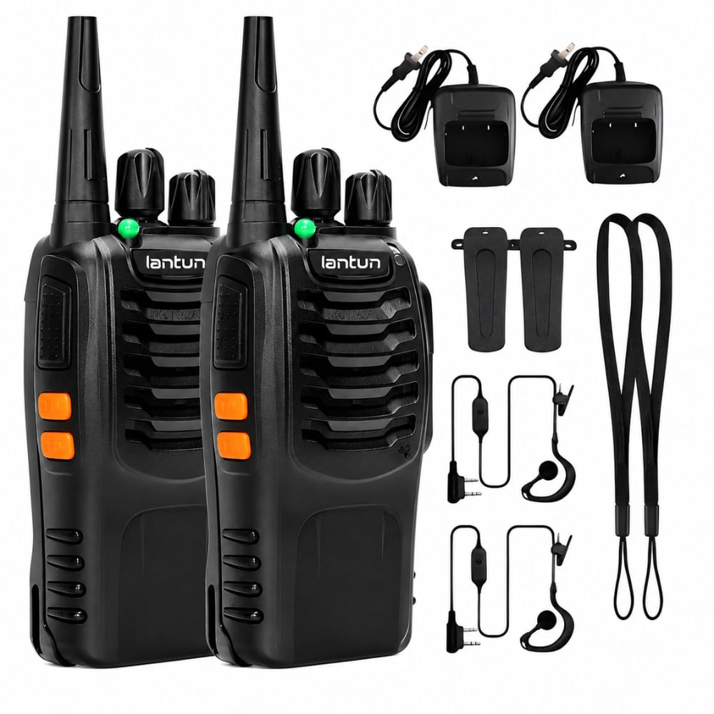 Pack 2 Walkie Talkie Radio Comunicación 5 Kilómetros Lantun