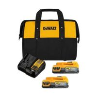 Kit 2 Baterías Powerstack y Accesorios Dewalt DCBP034E2-B2