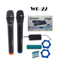 Par de Microfonos Universal Inalámbrico MOD  WG-22