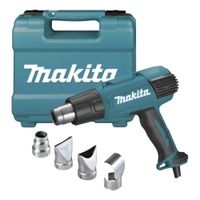Pistola de Calor 2000W 650 Makita HG6530VK Pantalla Dig Lcd Industrial
