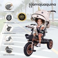 Triciclo Guiador DIVER GOLDEN Diseño Animado Beige