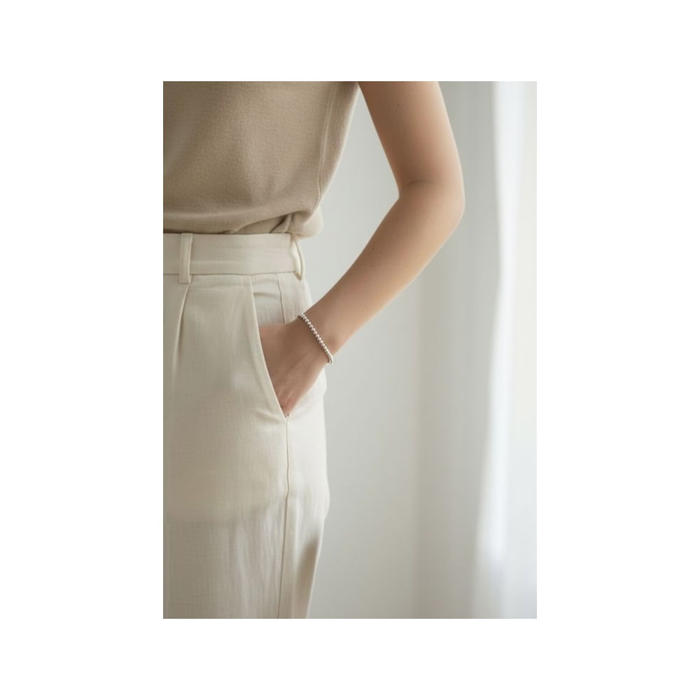 CARLA JOYERÍA - Pulsera plata 925 Esferas - Regalo Mujer