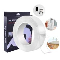Cinta doble contacto 3mts multifuncional reutilizable.