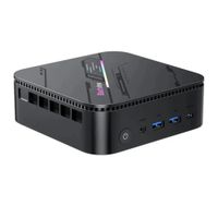 Mini PC Blackview MP100 PRO AMD Ryzen 5 512GB SSD 16GB Negro-Gris Negro-Gris