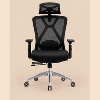 Silla Ergonómica Ejecutiva Presidente Ventitas Home Negro