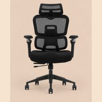Silla de Oficina Ergonómica Ejecutiva Comfort Ventitas Home Negro
