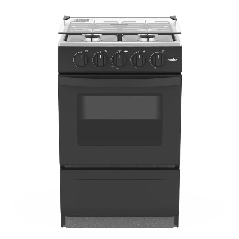 Cocina MABE  EMP2000AN0 Piso a Gas 4 Quemadores Negro