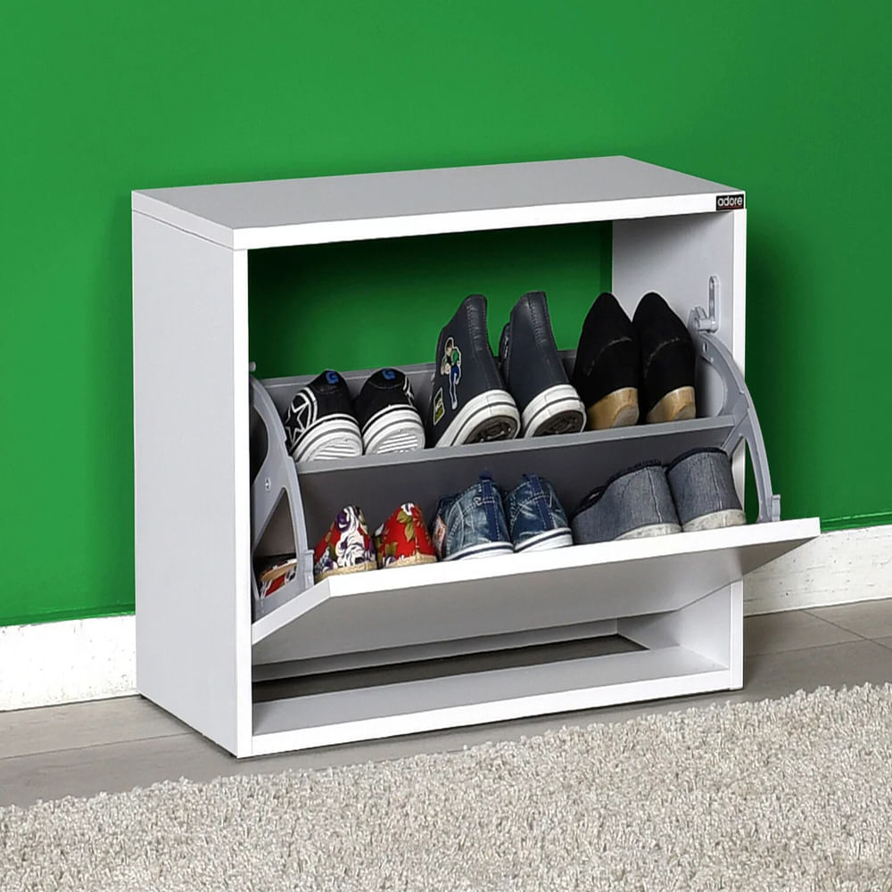 Zapatera Moderno Travis Blanco R&R Muebles