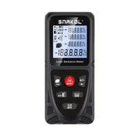MEDIDOR DE DISTANCIA LÁSER SNAKOL 40M Negro