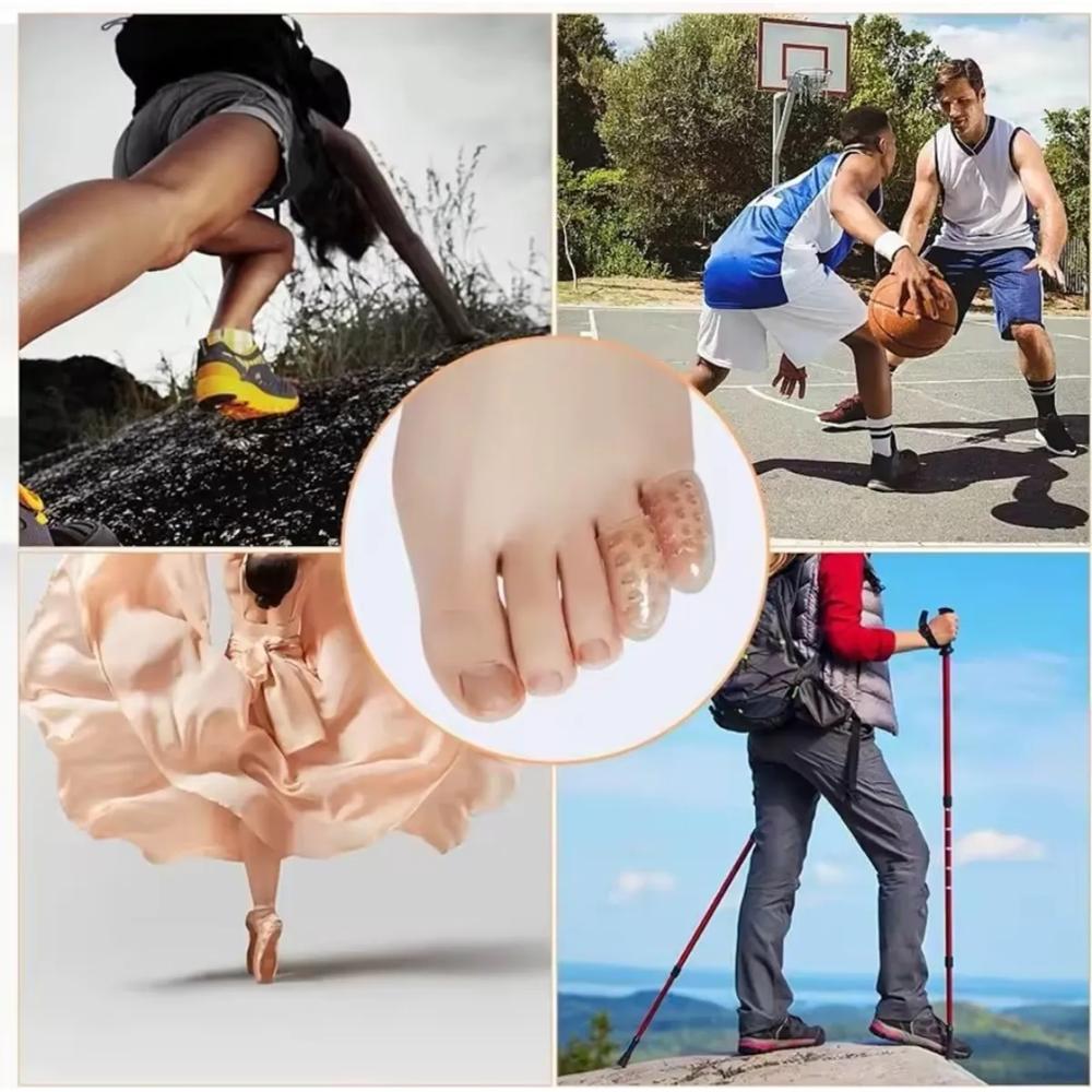Protectores para Dedos del Pie de Silicona Anatómicos Pro