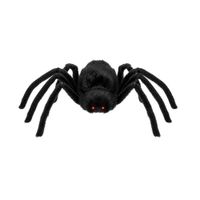 HALLOWEEN - Araña Gigante con Luz LED de Halloween de Poliéster – 92 cm