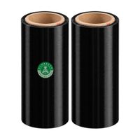 Stretch Film Negro 9 Pulgadas - 02 Rollo - 600gr.  x Rollo