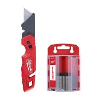 NAVAJA MULTIUSOS PLEGABLE FASTBACK CON ALMACENAMIENTO DE 50 CUCHILLAS 48-22-1504 MILWAUKEE