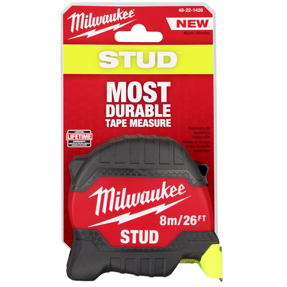 Cinta métrica STUD de 8 metros 48-22-1426 Milwaukee