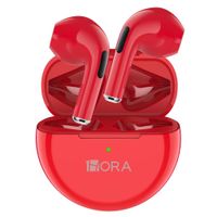 Audifonos Bluetooth Circular LTW-006 AUT119 1HORA Rojo