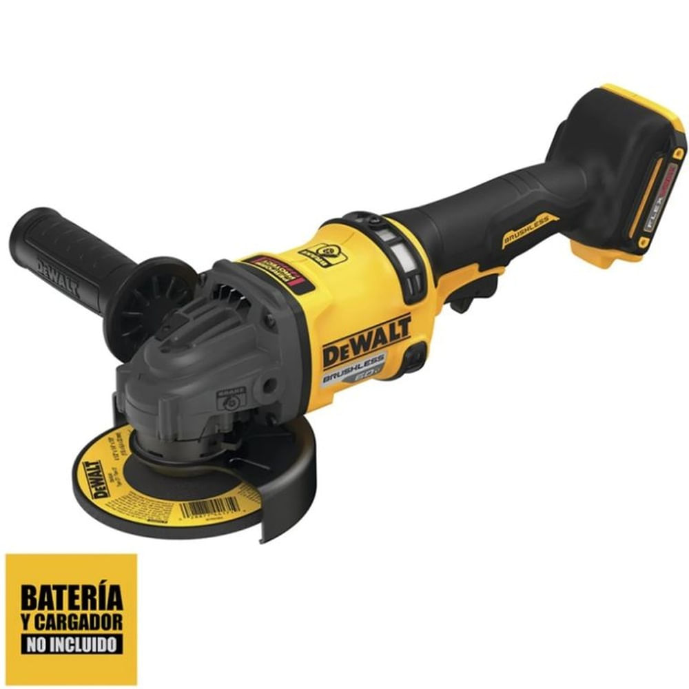 Amoladora Angular 60V XR Baterool Dewalt DCG418B-B2