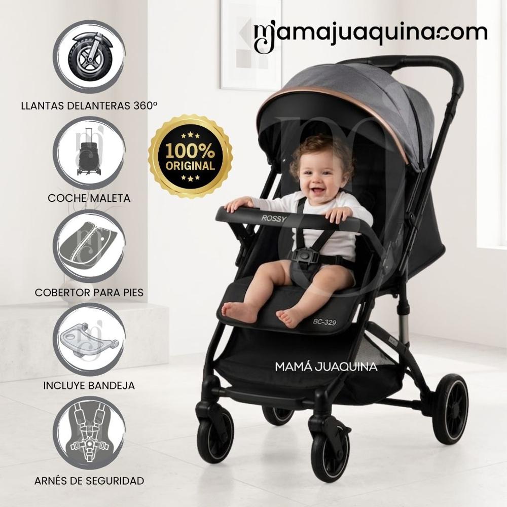 Coche Maleta de Lujo ROSSY NEW  Edición Exclusiva Dark Gray
