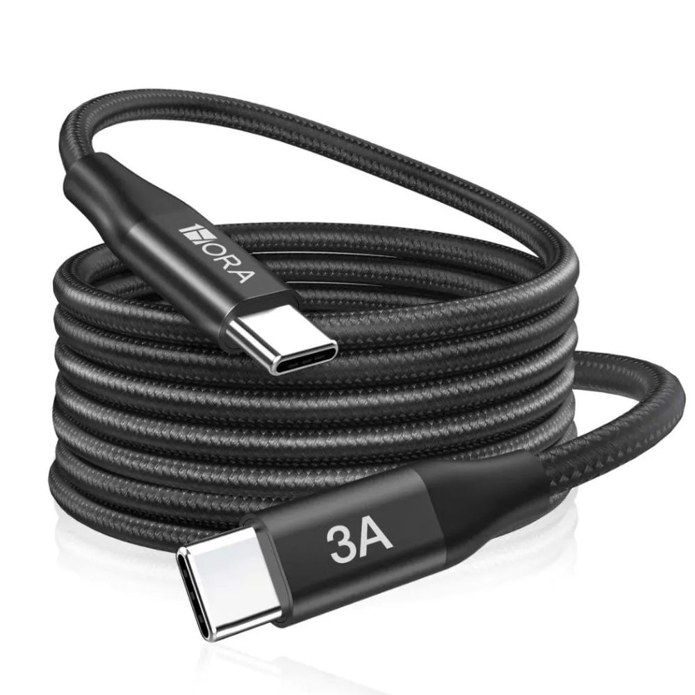 CABLE C A C 3A TRENZADO CABEZAL PVC 1M