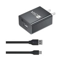 CARGADOR Y CABLE 5V2 4A V8 1M