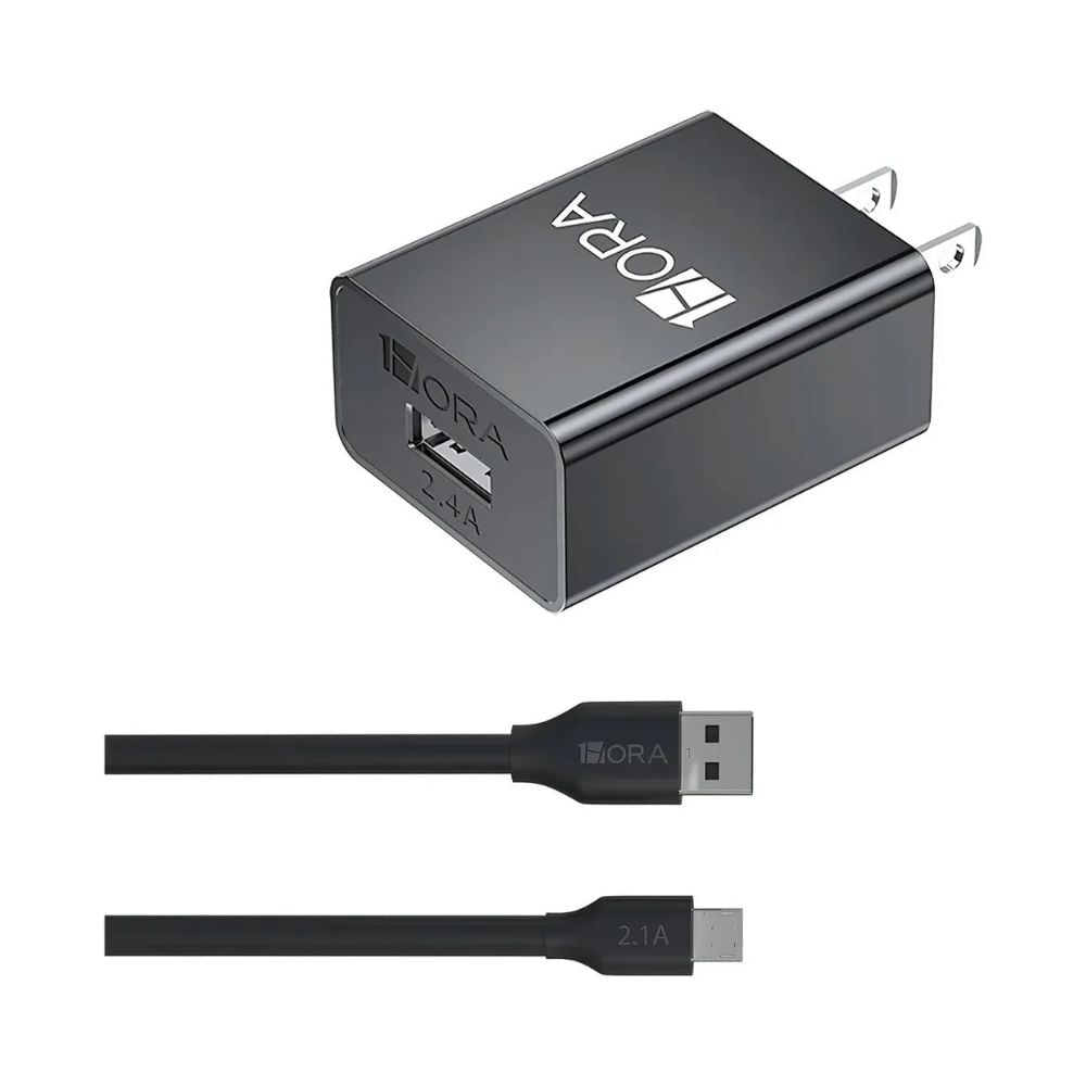CARGADOR Y CABLE 5V2 4A V8 1M