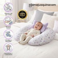 Cojín Multifuncional Para Bebé DOLCE DREAM Colección Exclusiva Light Purple