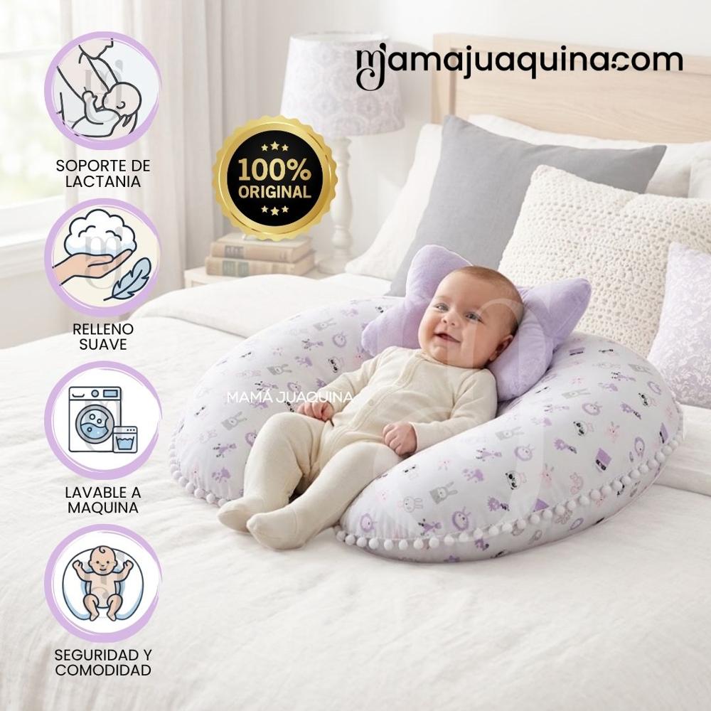 Cojín Multifuncional Para Bebé DOLCE DREAM Colección Exclusiva Light Purple