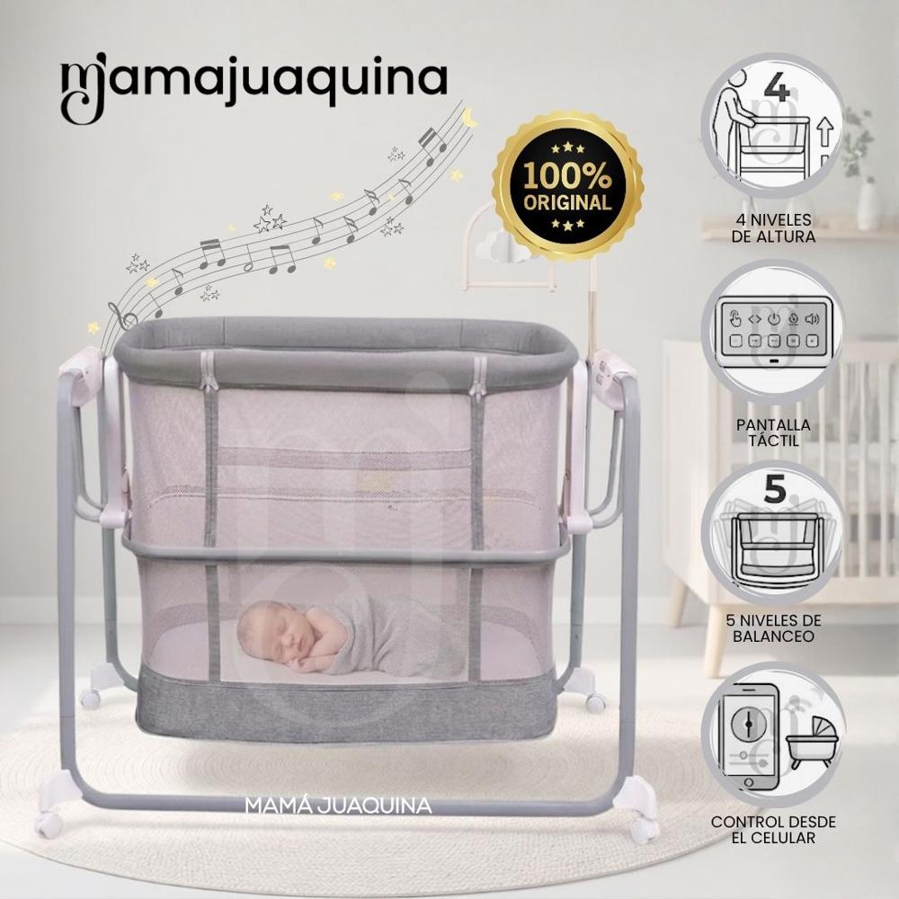 Cuna Colecho Mecedora ZENITH  Colección Exclusiva Gray