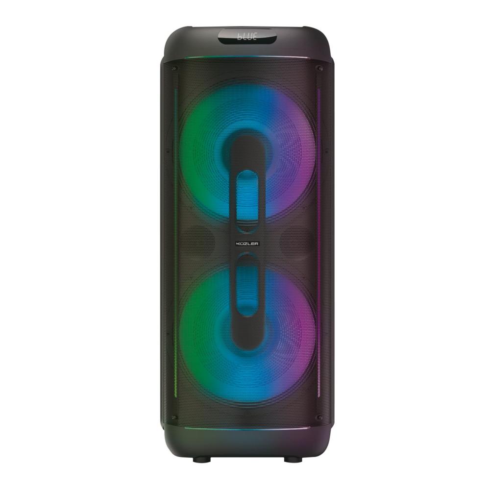 Parlante Karaoke 8 horas 2 Microfonos 3200W KUZLER RIP-101