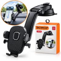 Soporte para Celular de Auto 360 con Ventosa y Brazo Ajustable YD-84