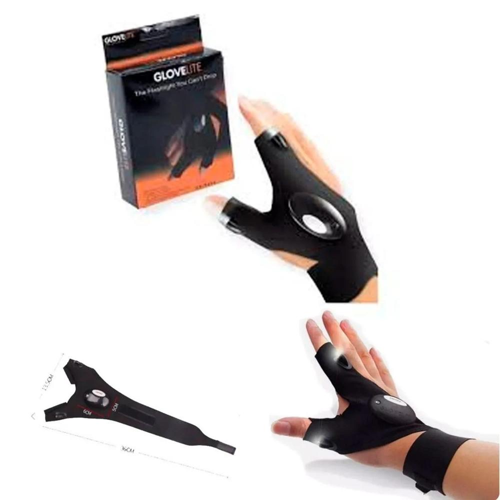 Guantes Linterna Led Impermeables.