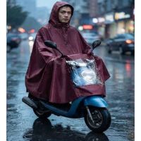 Poncho Impermeable para bicicleta- motociclista