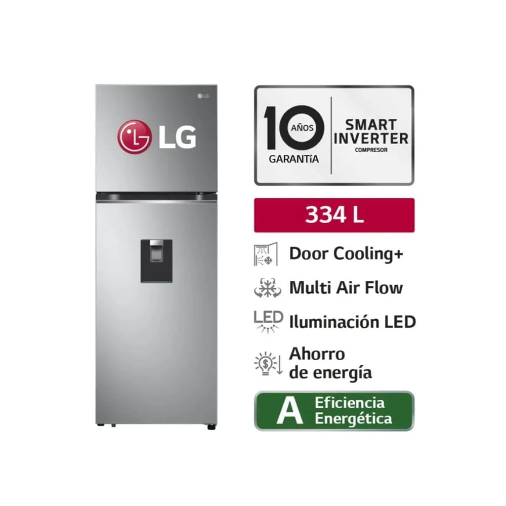 Refrigeradora Top Freezer 335l Con Door Cooling Gt33bpp