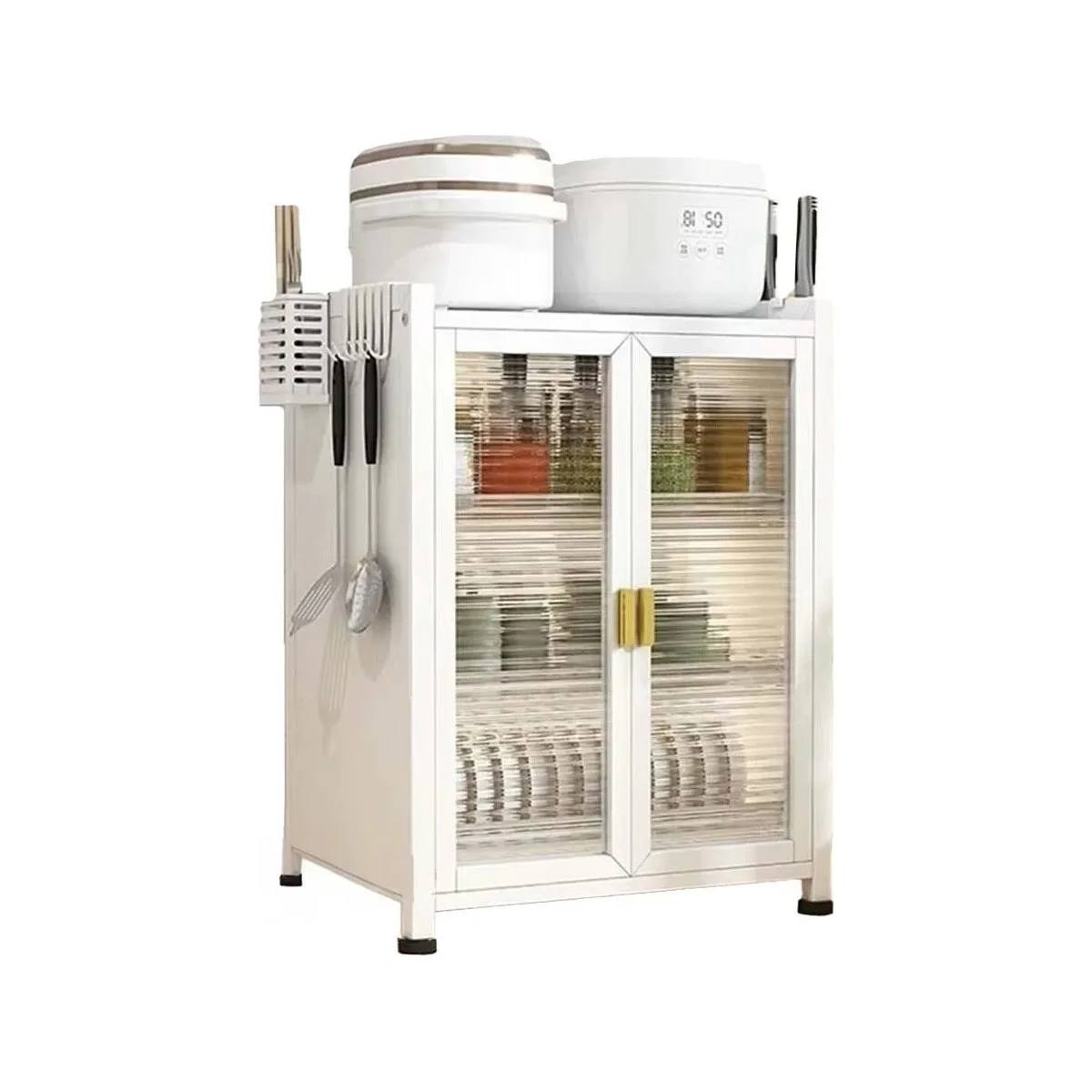 Organizador Escurridor Platos Cocina Estante Multiuso 3 Niveles Blanco