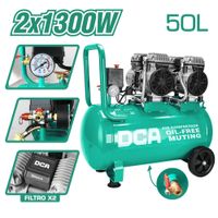 COMPRESORA OIL-FREE 1300W 2850 MIN 8BAR 156L MIN 50L