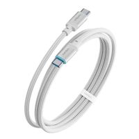 Cable USB-C a USB-C 240W 6A PD 3.1 Trenzado 1.5M para Laptop y Celular